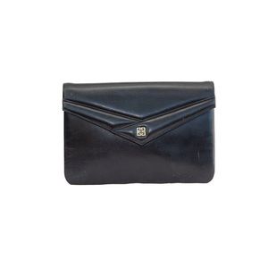 Givenchy Black Leather Clutch. Excellent condition. Minor wear at interior.